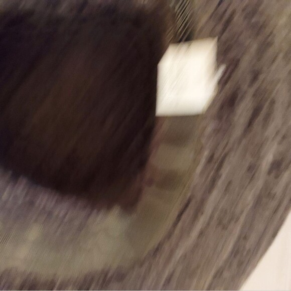 London Fog Woven Knit Bowler Hat Moss Green Size M Vintage - Picture 11 of 13